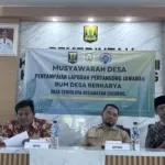 Penyampaian Laporan Pertanggungjawaban BUMDes Berkarya Tahun Buku 2025 Berjalan Lancar