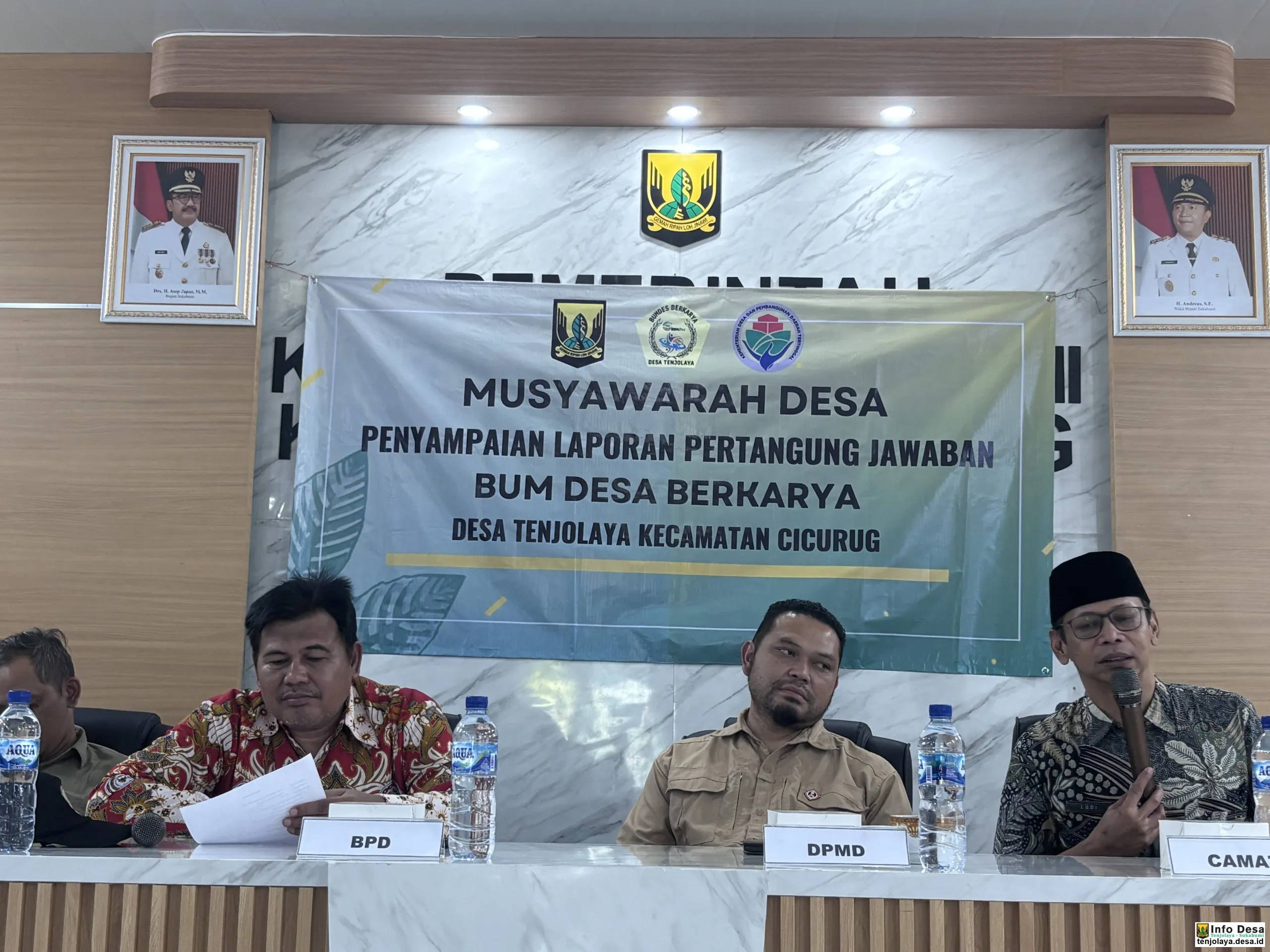 Penyampaian Laporan Pertanggungjawaban BUMDes Berkarya Tahun Buku 2025 Berjalan Lancar